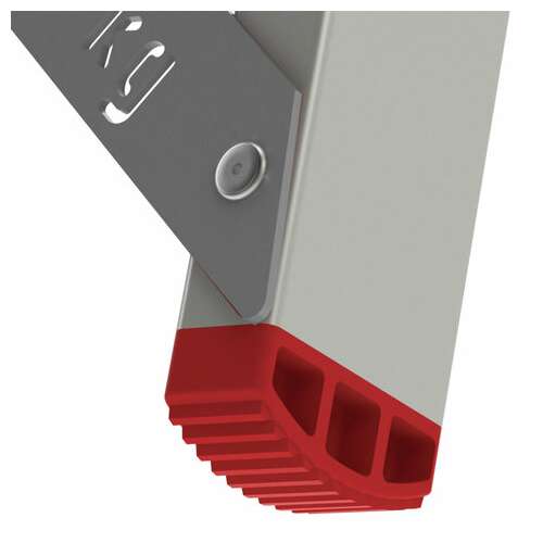  Стремянка алюминиевая 7 стандартных ступеней 9 см, площадка 1,5 м, нагрузка 225 кг, вес 7 кг, новая высота, 3110107 | Лестницы и стремянки