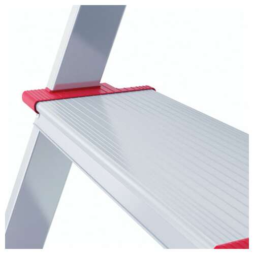  Стремянка алюминиевая 5 широких ступеней 13 см, площадка 1,1 м, нагрузка 225 кг, вес 6 кг, новая высота, 3117105, 5110105/3117105 | Лестницы и стремянки