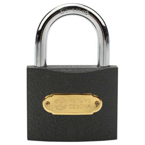  Замок навесной, ширина 60 мм, чугун, дужка d-8,4 мм, английский, 3 ключа, в блистере, 79-0006 | Замки навесные