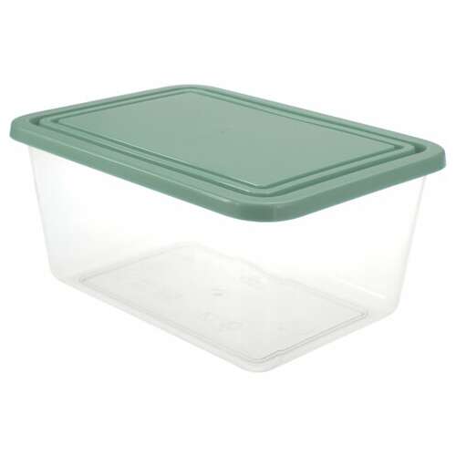  Контейнер 2 л, с крышкой, герметичный, универсальный, хранение и свч, 10х15х20,5 см, idea, м 1453 | Контейнеры для хранения и свч