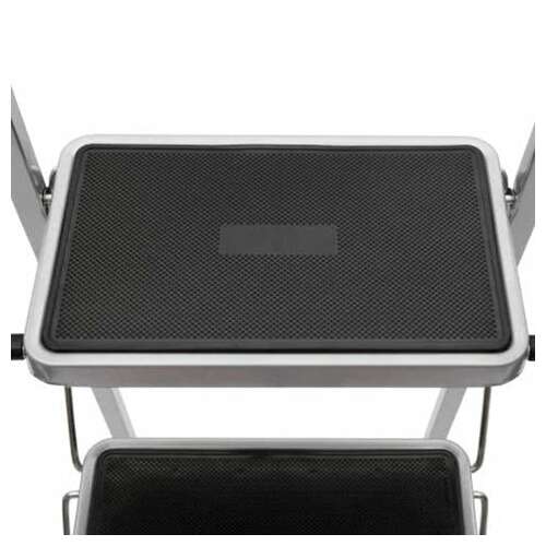 Стремянка стальная класс плюс, 4 широкие ступени 20х30 см, верхняя площадка 91 см, до 120 кг, 123304  Стремянка стальная класс плюс, 4 широкие ступени 20х30 см, верхняя площадка 91 см, до 120 кг, 123304 | Лестницы и стремянки