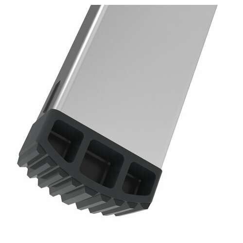  Стремянка алюминиевая двухсторонняя 2х2 ступени, высота площадки 0,43 м, до 150 кг, вес 1,8 кг, новая высота, 1120202 | Лестницы и стремянки