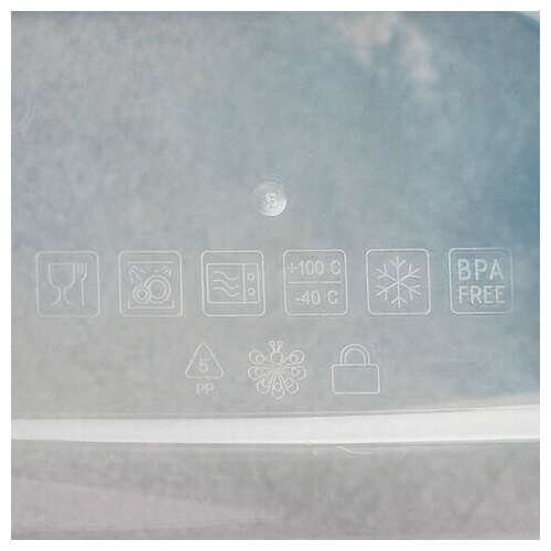  Контейнер с крышкой пищевой 1,7 л герметичный, butterfly, ланч бокс, 11х15,6х15,6 см, прозрачный, 7850699, 437850665 | Контейнеры для хранения и свч