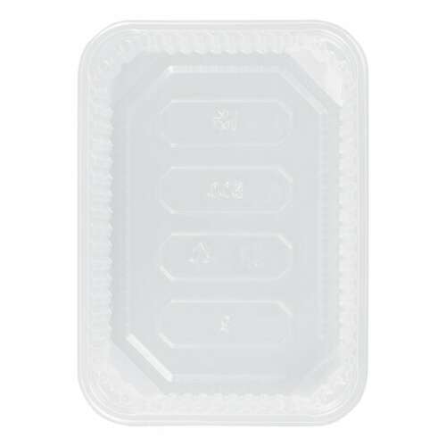  Одноразовый контейнер 500 мл, комплект 100 шт., без крышки, 186х132 мм, прозрачные, пп, юпласт, юупм3319 | Контейнеры одноразовые