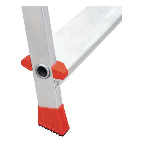  Стремянка алюминиевая 5 широких ступеней 13 см, площадка 1,1 м, нагрузка 225 кг, вес 6 кг, новая высота, 3117105, 5110105/3117105 | Лестницы и стремянки