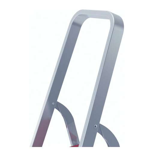  Стремянка алюминиевая 5 широких ступеней 13 см, площадка 1,1 м, нагрузка 225 кг, вес 6 кг, новая высота, 3117105, 5110105/3117105 | Лестницы и стремянки