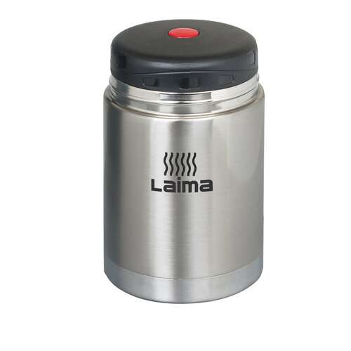  Термос laima универсальный с широким горлом, 0,8 л, нержавеющая сталь, 601408 | Термосы
