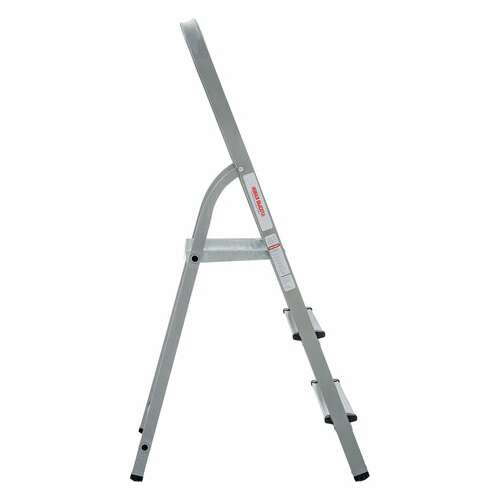  Стремянка сталь/алюминий 3 ступени, высота площадки 0,59м, дуга 0,6м, площадка 26х26см, до 150кг, вес 4,5кг, новая высота, 1130103 | Лестницы и стремянки