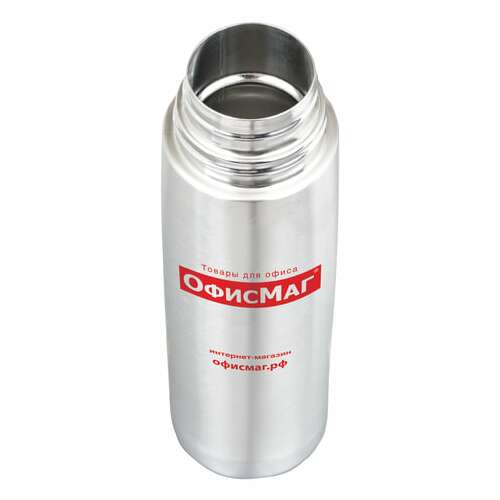  Термос офисмаг классический с узким горлом, 0,75 л, нержавеющая сталь, 601574 | Термосы