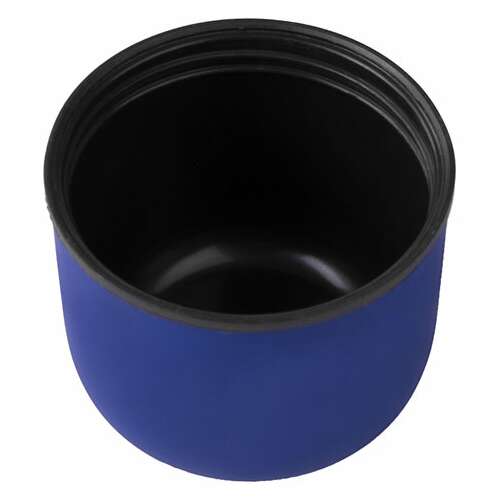  Термос laima классический с узким горлом, 1 л, нержавеющая сталь, синий, 605124 | Термосы