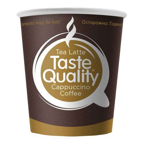  Стакан одноразовый бумажный 100/120 мл, d 62 мм, комплект 60 шт., однослойные, taste quality, холодное/горячее, формация, hb62-120-0076 | Стаканы и чашки одноразовые