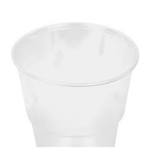  Стакан одноразовый 500 мл, комплект 50 шт., прозрачный, полипропилен (пп), бюджет, laima, 608022, юпос2115 | Стаканы и чашки одноразовые