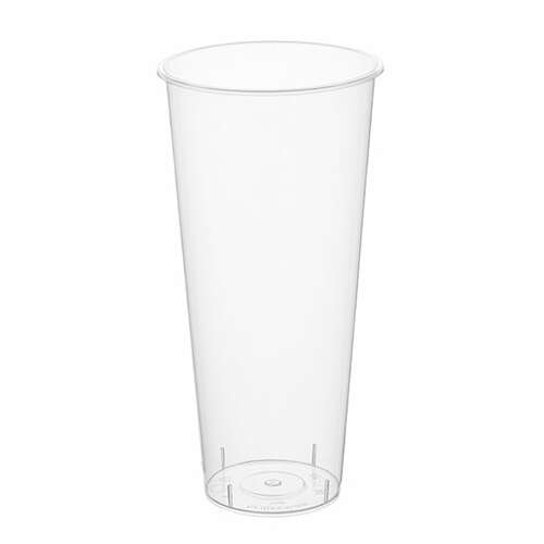  Стакан одноразовый пластиковый, прозрачный, сверхплотный, 650 мл, "bubble cup", взлп, 1022гп | Стаканы и чашки одноразовые