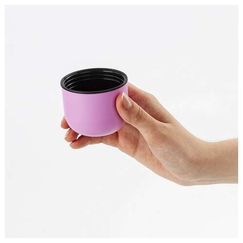  Термос laima классический с узким горлом (2 чашки) 0,5 л, нержавеющая сталь, розовый, 605120 | Термосы