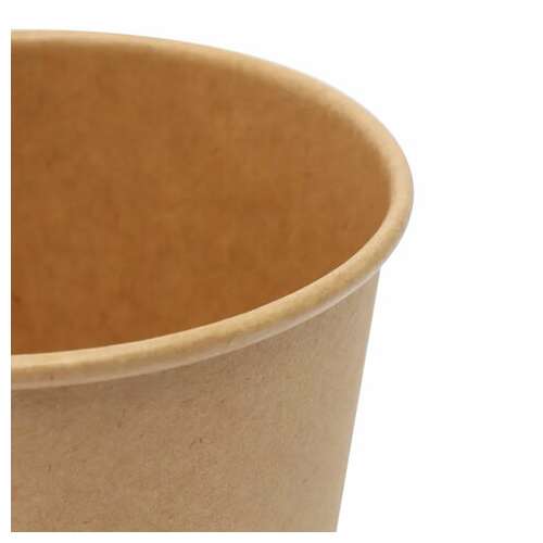  Стакан одноразовый бумажный 250/285 мл, d 80 мм, комплект 50 шт., однослойные, холодное/горячее, laima eco craft, 608369 | Стаканы и чашки одноразовые