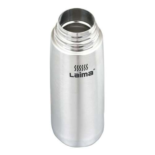  Термос laima классический с узким горлом, 1 л, нержавеющая сталь, 601414 | Термосы
