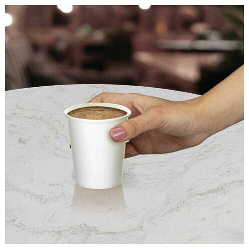 Стакан одноразовый бумажный 250/273 мл, d 80 мм, комплект 50 шт., однослойные, белые, холодное/горячее, офисмаг стандарт, 608809  Стакан одноразовый бумажный 250/273 мл, d 80 мм, комплект 50 шт., однослойные, белые, холодное/горячее, офисмаг стандарт, 608809 | Стаканы и чашки одноразовые