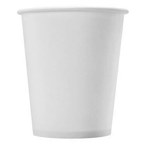 Стакан одноразовый бумажный 250/273 мл, d 80 мм, комплект 50 шт., однослойные, белые, холодное/горячее, офисмаг стандарт, 608809  Стакан одноразовый бумажный 250/273 мл, d 80 мм, комплект 50 шт., однослойные, белые, холодное/горячее, офисмаг стандарт, 608809 | Стаканы и чашки одноразовые