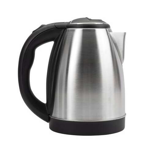  Чайник sonnen kt-118, 1,8 л, 1500 вт, закрытый нагревательный элемент, нержавеющая сталь, серебристый, 452926 | Чайники