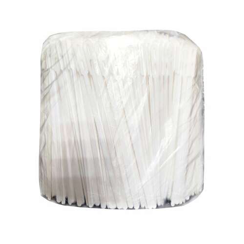  Размешиватель одноразовый пластиковый 160 мм, комплект 1000 шт., для чая и кофе, пп, 608148, 19-8061 | Ложки и размешиватели одноразовые