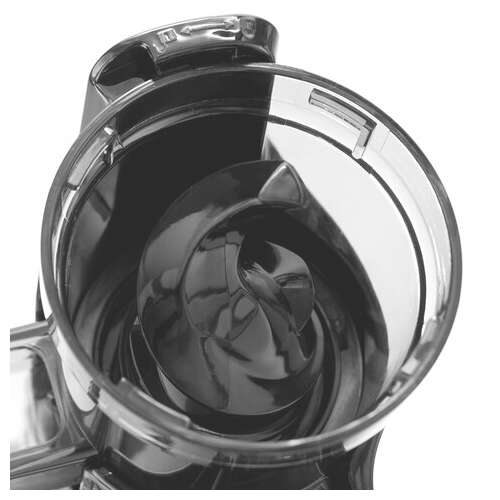  Соковыжималка шнековая brayer br1701, 130 вт, функция реверс, контейнер для сока 0,6 л, черная | Соковыжималки