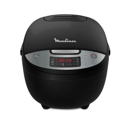  Мультиварка moulinex mk611832, 750 вт, 4 л, 10 программ, таймер, функция keep warm, черный, 7211004519 | Мультиварки