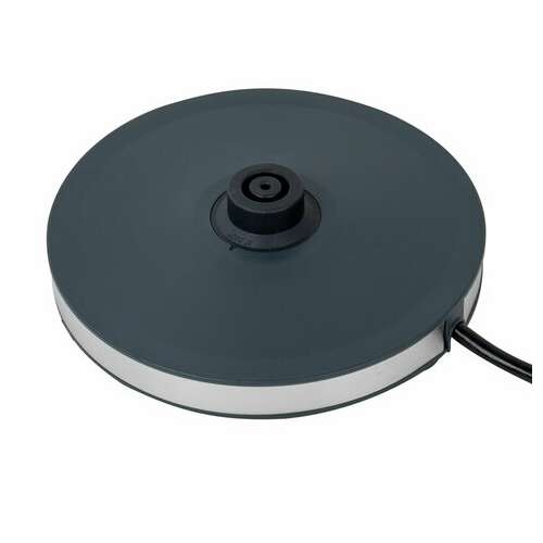  Чайник электрический с двойными стенками sonnen kt-8718b, 1,7 л, 2200 вт, графитовый, 454686 | Чайники