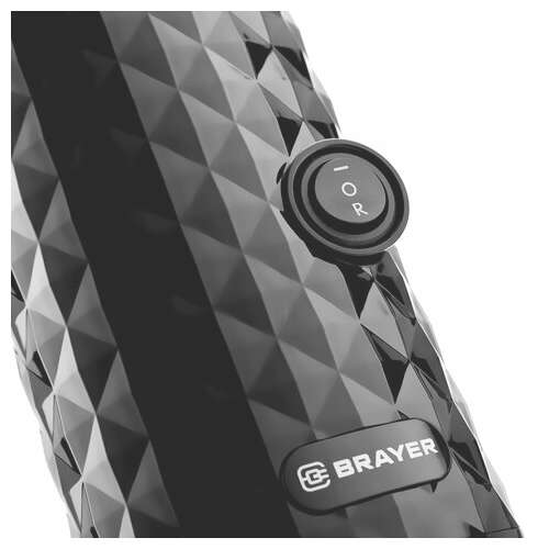  Соковыжималка шнековая brayer br1701, 130 вт, функция реверс, контейнер для сока 0,6 л, черная | Соковыжималки