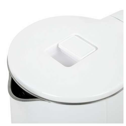  Чайник электрический с двойными стенками sonnen kt-8718w, 1,7 л, 2200 вт, белый, 454685 | Чайники