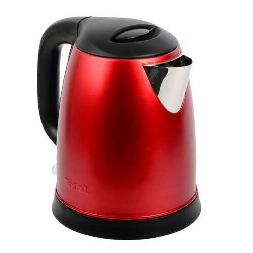 Чайник tefal ki270530, 1,7 л, 2400 вт, закрытый нагревательный элемент, сталь, красный, 7211002431  Чайник tefal ki270530, 1,7 л, 2400 вт, закрытый нагревательный элемент, сталь, красный, 7211002431 | Чайники