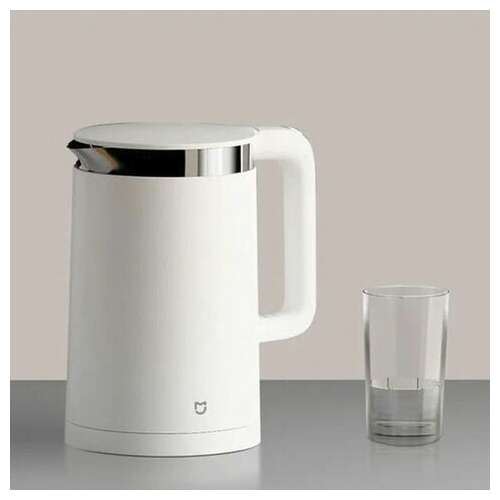  Чайник xiaomi mi smart kettle pro, 1,5 л, поддержание температуры, двойные стенки, белый, bhr4198gl | Чайники