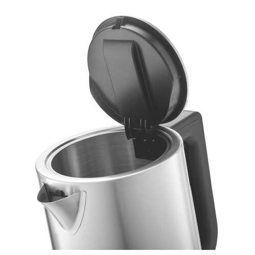  Чайник с терморегулятором brayer br1060, 1,7 л, 2200 вт, закрытый нагревательный элемент, сталь | Чайники