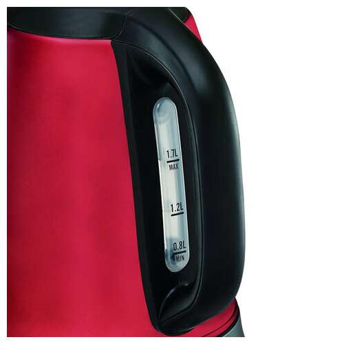 Чайник tefal ki270530, 1,7 л, 2400 вт, закрытый нагревательный элемент, сталь, красный, 7211002431  Чайник tefal ki270530, 1,7 л, 2400 вт, закрытый нагревательный элемент, сталь, красный, 7211002431 | Чайники