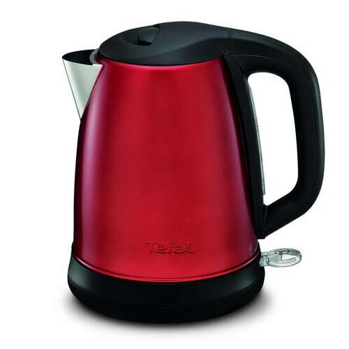  Чайник tefal ki270530, 1,7 л, 2400 вт, закрытый нагревательный элемент, сталь, красный, 7211002431 | Чайники