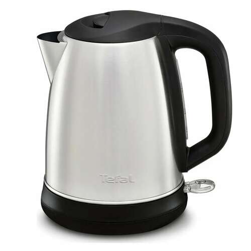  Чайник tefal ki270d30, 1,7 л, 2400 вт, закрытый нагревательный элемент, сталь, серебристый, 7211002374 | Чайники
