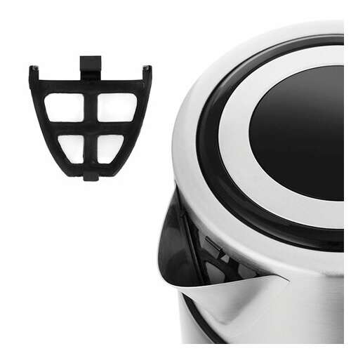  Чайник kitfort кт-660-2, 1,7 л, 2200 вт, закрытый нагревательный элемент, терморегулятор, двойные стенки, черный | Чайники