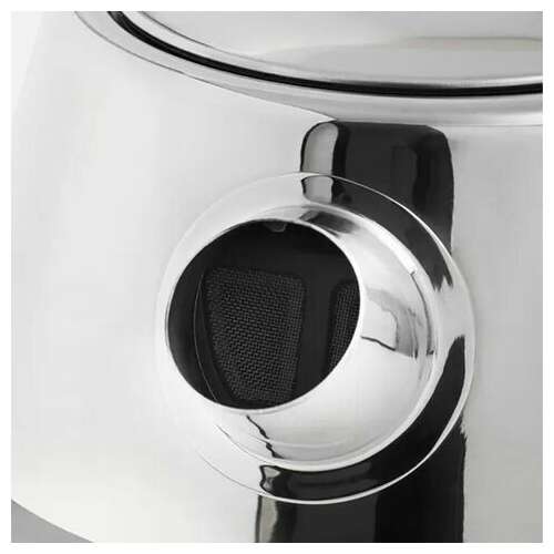  Чайник kitfort кт-633-1, 1,7 л, 2200 вт, закрытый нагревательный элемент, термометр, пластик/металл, графит | Чайники