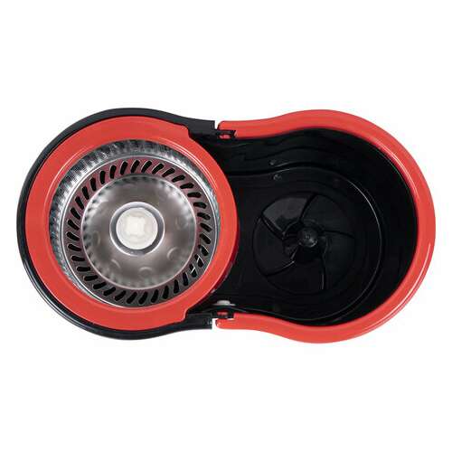  Комплект для уборки: швабра, ведро 7 л/5 л с отжимом центрифуга, 2 насадки, черный, laima, 607487 | Комплекты для уборки (швабра и ведро с отжимом)