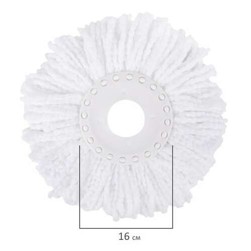  Комплект для уборки: швабра, ведро 7 л/5 л с отжимом центрифуга, 2 круглые насадки-кольцо, laima, 603624 | Комплекты для уборки (швабра и ведро с отжимом)