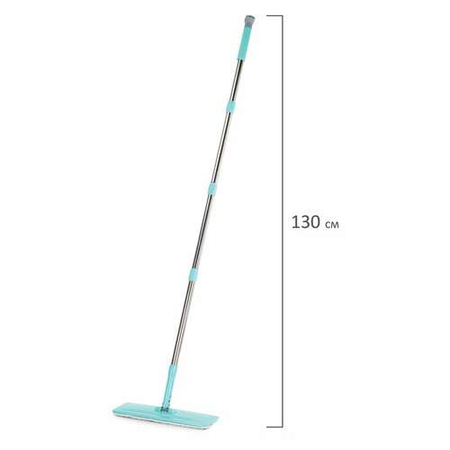  Комплект для уборки: швабра, ведро 9 л/7 л двухкамерное с отжимом, 3 насадки моп (кармашки с двух сторон) compact mop, laima, 607389 | Комплекты для уборки (швабра и ведро с отжимом)