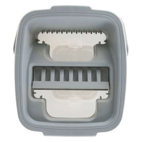  Комплект для уборки: швабра, ведро 11 л/9 л двухкамерное с отжимом, насадка моп (кармашки с двух сторон) pro clean, laima, 607979 | Комплекты для уборки (швабра и ведро с отжимом)