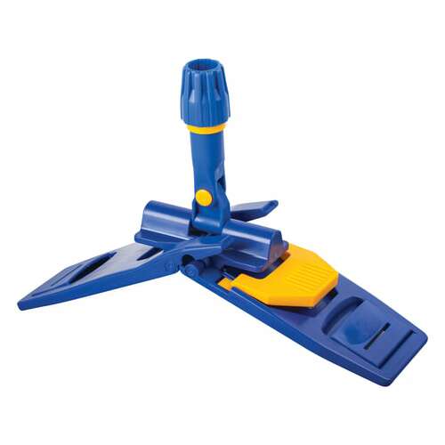 Держатель-флаундер 40 см, для плоских мопов (тип у/к, к, ув), с зажимами, черенки тип a и b, laima, 601463  Держатель-флаундер 40 см, для плоских мопов (тип у/к, к, ув), с зажимами, черенки тип a и b, laima, 601463 | Держатели насадок для швабр (флаундеры)