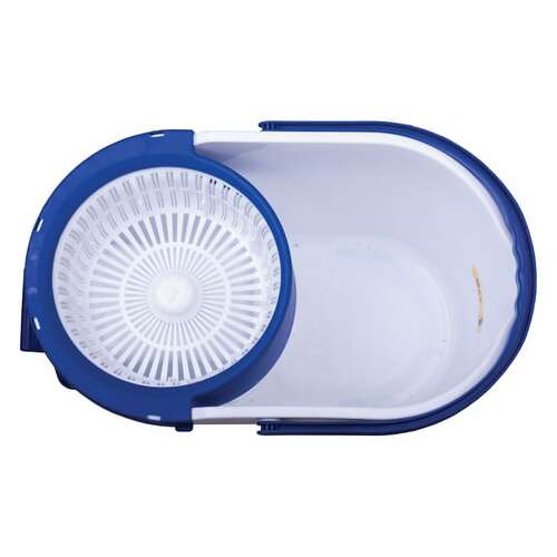  Комплект для уборки: швабра, ведро 11 л/5 л с отжимом и педалью, круглая насадка-липучка, laima, 601459 | Комплекты для уборки (швабра и ведро с отжимом)