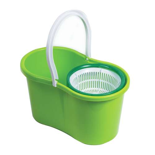  Комплект для уборки: швабра, ведро 7 л/5 л с отжимом центрифуга, 2 круглые насадки-кольцо, laima, 603624 | Комплекты для уборки (швабра и ведро с отжимом)