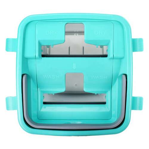  Комплект для уборки: швабра, ведро 9 л/7 л двухкамерное с отжимом, 3 насадки моп (кармашки с двух сторон) compact mop, laima, 607389 | Комплекты для уборки (швабра и ведро с отжимом)