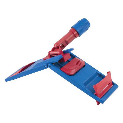 Держатель-флаундер 40 см, для плоских мопов (тип у/к, к, ув), зажимы, черенки тип а и b, laima expert, 605322  Держатель-флаундер 40 см, для плоских мопов (тип у/к, к, ув), зажимы, черенки тип а и b, laima expert, 605322 | Держатели насадок для швабр (флаундеры)