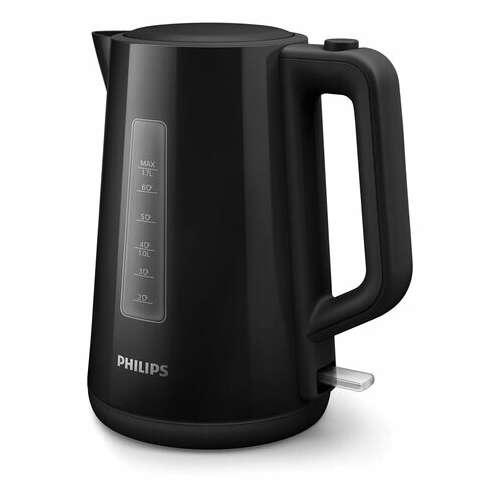  Чайник philips hd9318/20, 1,7 л, 2200 вт, закрытый нагревательный элемент, пластик, черный | Чайники