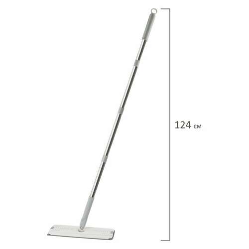  Комплект для уборки: швабра, ведро 11 л/9 л двухкамерное с отжимом, насадка моп (кармашки с двух сторон) pro clean, laima, 607979 | Комплекты для уборки (швабра и ведро с отжимом)