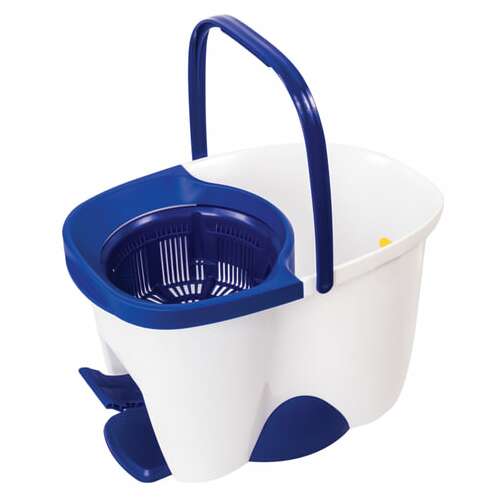  Комплект для уборки: швабра (круглая и прямоугольная) ведро 18 л/8 л с отжимом и педалью, laima, 603625 | Комплекты для уборки (швабра и ведро с отжимом)