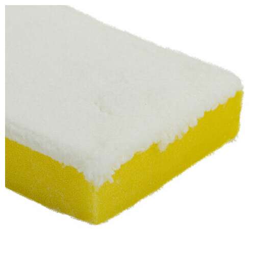  Насадка моп для швабры самоотжимной "бабочка" 603607, спонж/микрофибра 26 см, на липучке, любаша, 603608 | Насадки и тряпки для швабр (мопы)